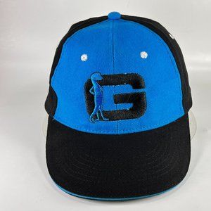 Geico Gecko Strap Back Hat Cap Casual Blue Insurance Advertising Logo Adult Mens